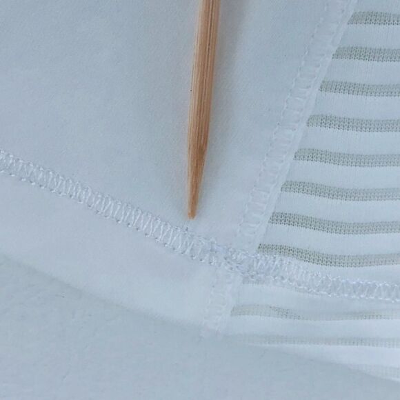 Lululemon Goal Crusher Tank (Stripe) White - Picture 13 of 14